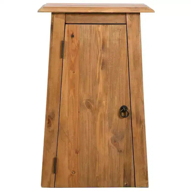 vidaXL Armoire murale marron Bois de pin massif 42x23x70 cm Armoire murale