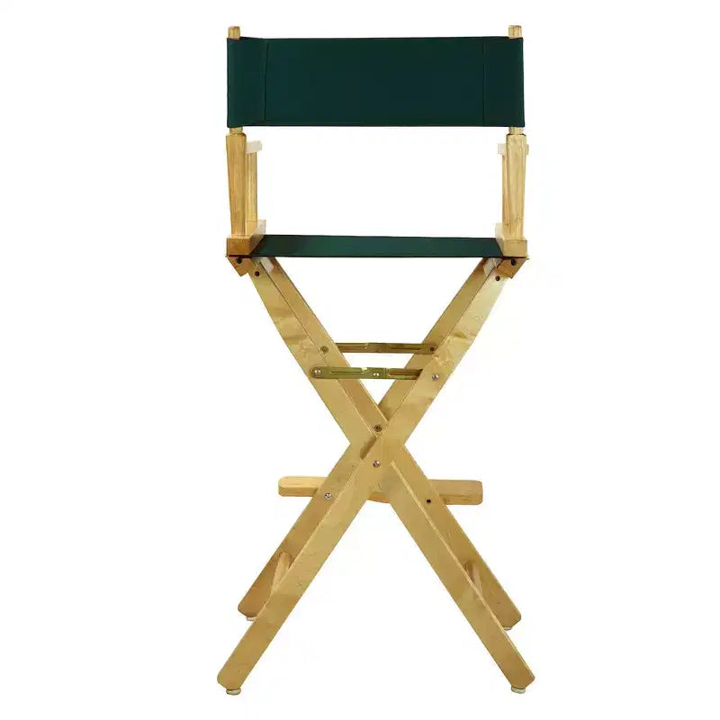 Chaise de metteur en scène hauteur comptoir – Structure naturelle