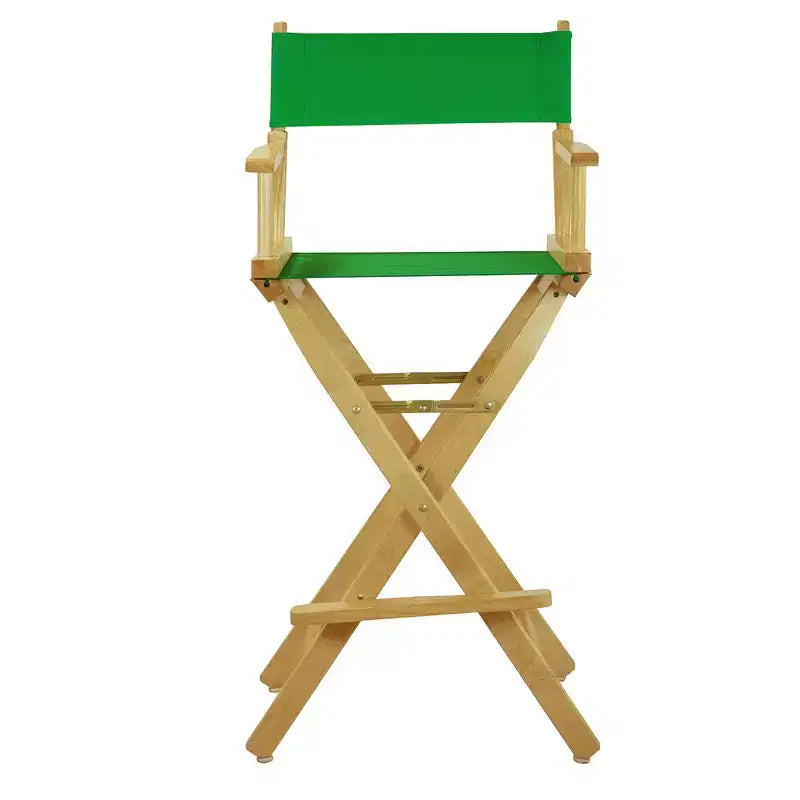 Chaise de metteur en scène hauteur comptoir – Structure naturelle