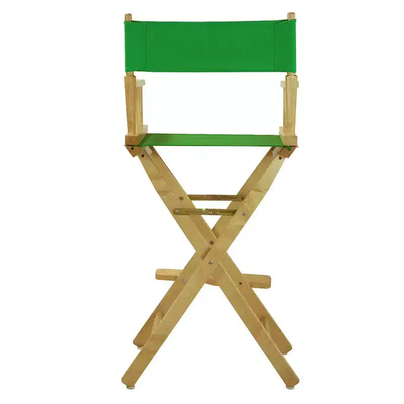 Chaise de metteur en scène hauteur comptoir – Structure naturelle