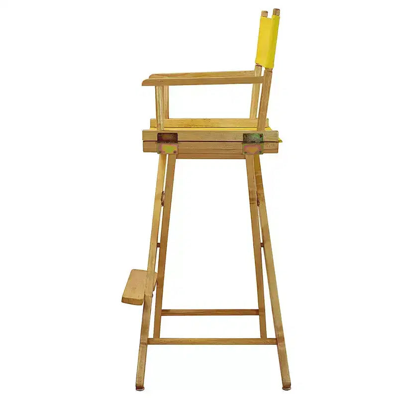 Chaise de metteur en scène hauteur comptoir – Structure naturelle