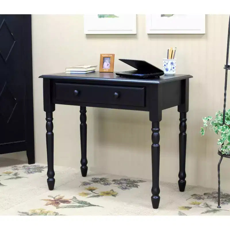 Bureau d'écriture en bois Eleanor avec tiroirs, de Carolina Living