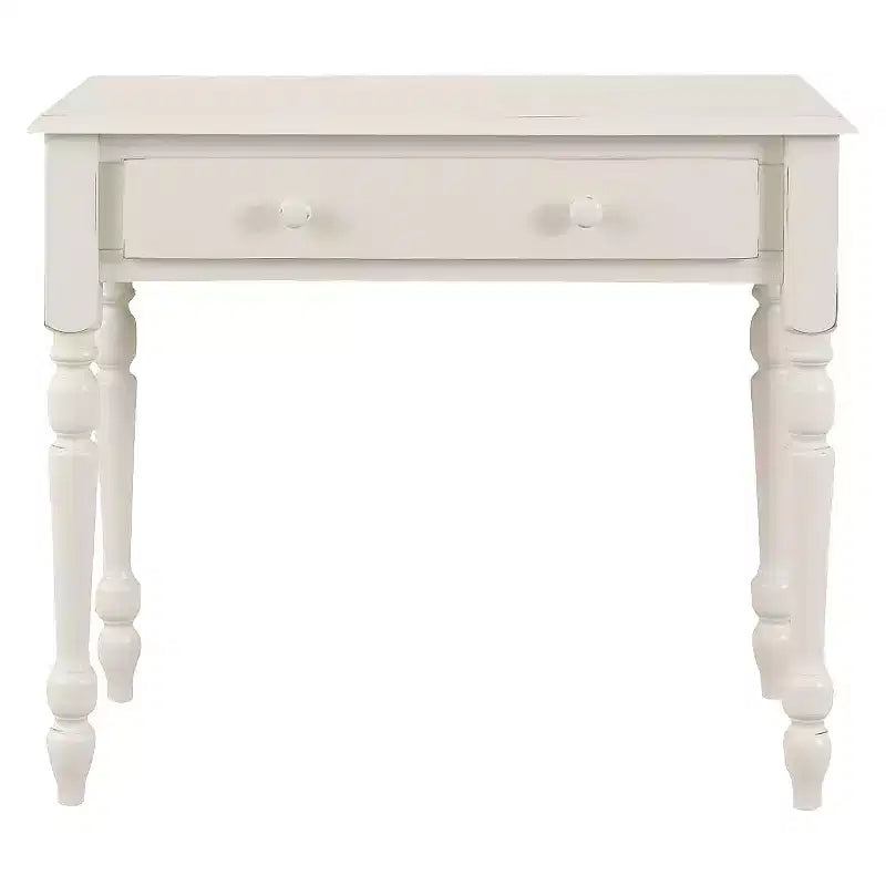 Bureau d'écriture en bois Eleanor avec tiroirs, de Carolina Living