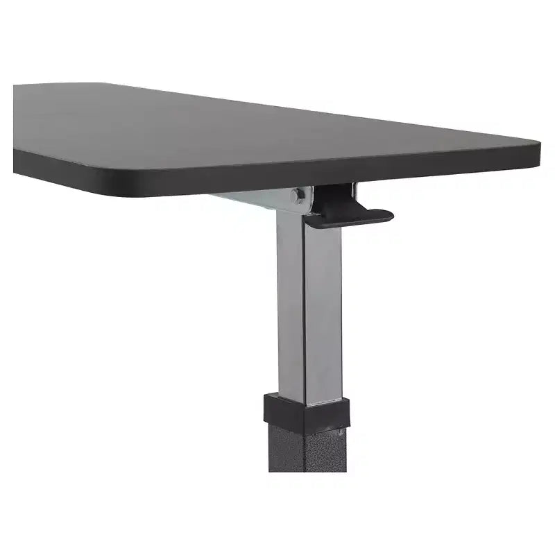 Table de lit Drive Medical, plateau non inclinable, finition argent veiné