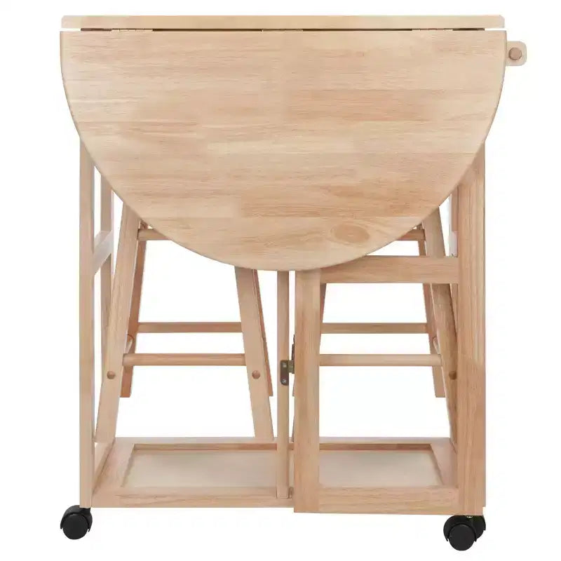 Ensemble 3 pièces Burnett Space Saver, hêtre - Winsome