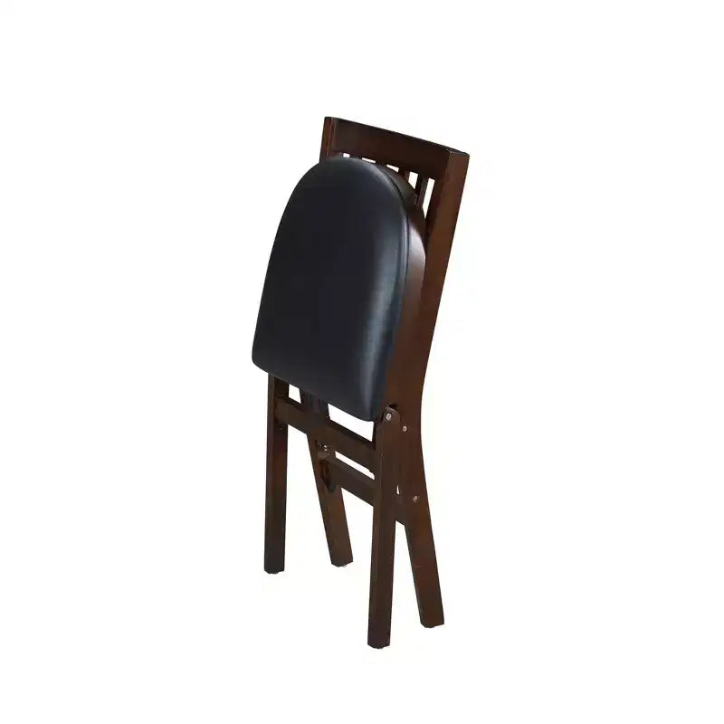 Lot de 2 chaises pliantes School House brun expresso - Stakmore