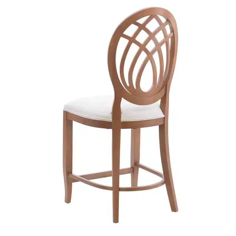 Linon Ensemble de 2 tabourets de bar Oriana de 61 cm, hauteur comptoir, marron