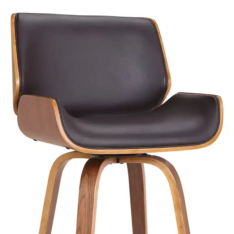 Tabouret de bar pivotant Tyler de 26 po de hauteur de comptoir Armen Living