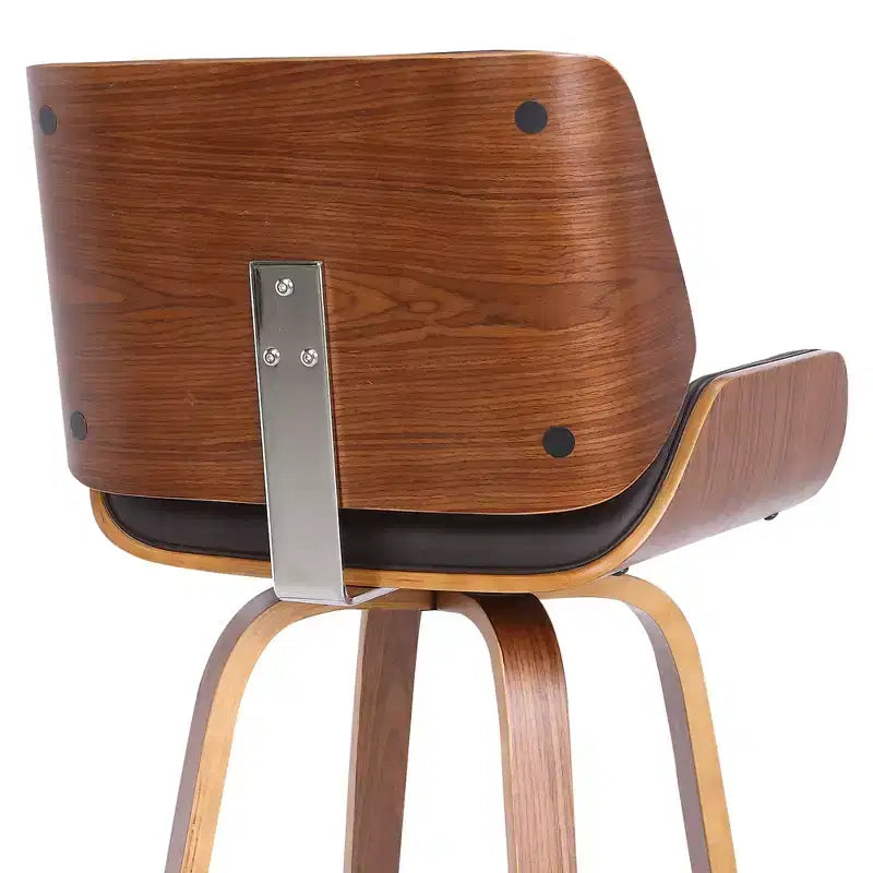 Tabouret de bar pivotant Tyler de 26 po de hauteur de comptoir Armen Living
