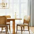 Interlaken Rattan Seat and Back Dining Chair - Threshold™ designed with Studio McGee: Honey Yellow, No Assembly Required