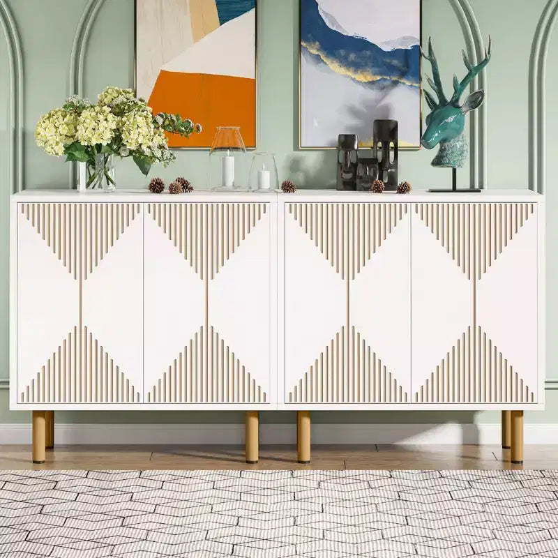 LITTLE TREE Armoire de rangement moderne 59" blanche
