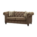 Acme Furniture Aurelia Sofa Brown Linen