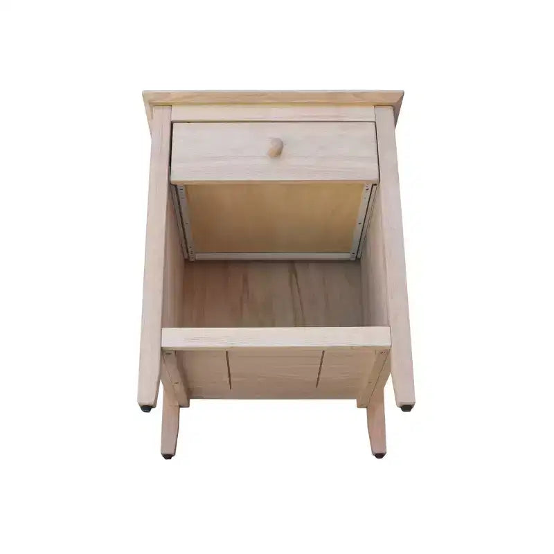 Table de chevet 19,5 pouces non finie – International Concepts