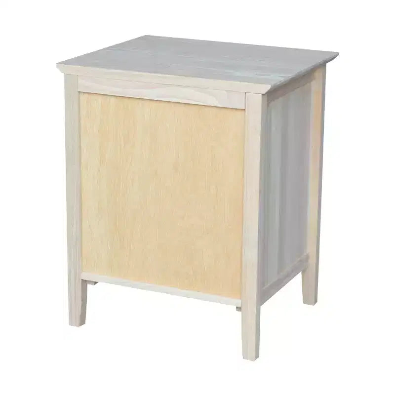 Table de chevet 19,5 pouces non finie – International Concepts