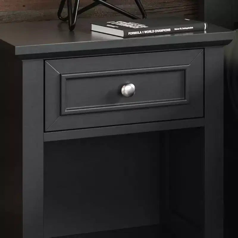 Table de chevet Bedford noire - Home Styles