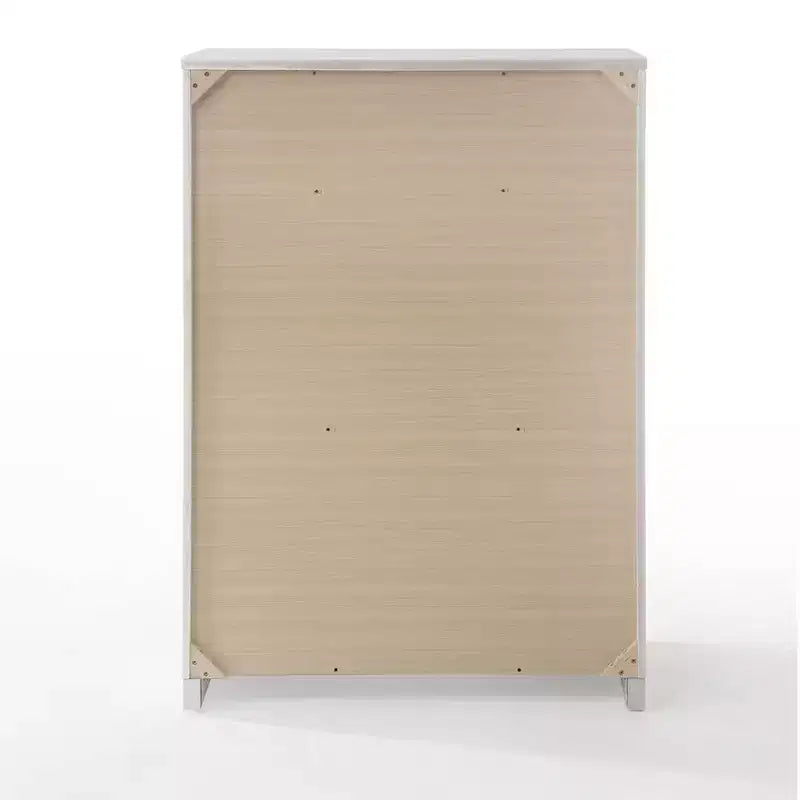 Commode Naima Ii Acme Furniture Blanc Finition Haute Brillance