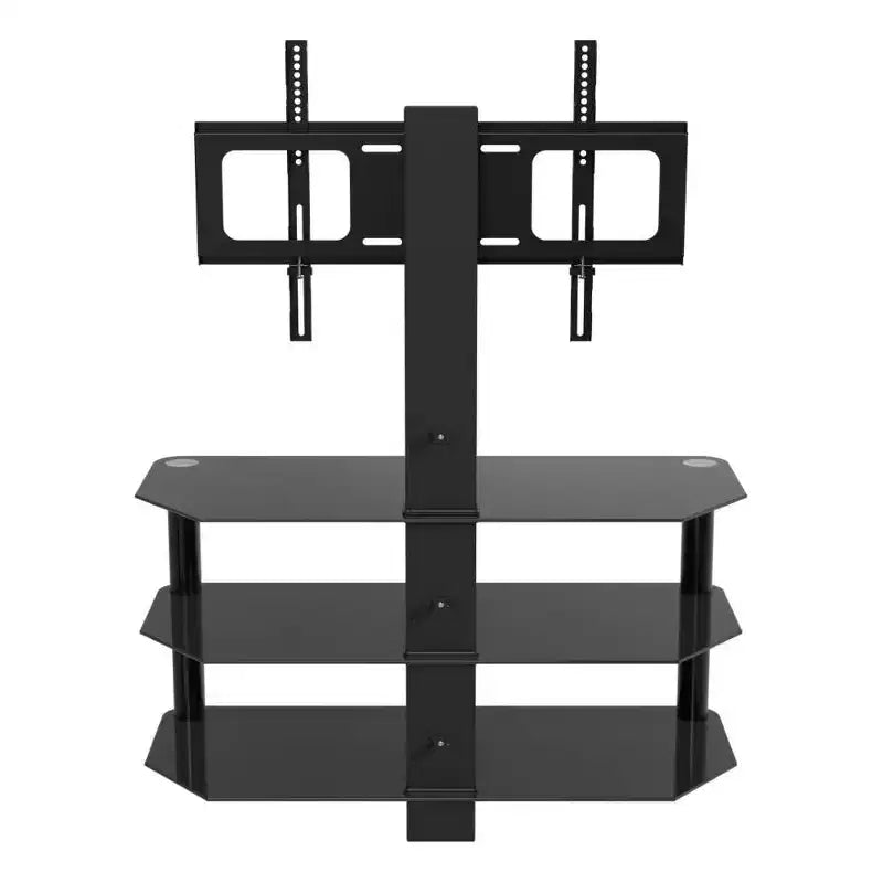 Meuble TV pour téléviseurs jusqu'à 60 po avec support TV noir - AVF