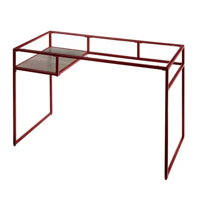 Bureau Yasin Acme Rouge/Verre