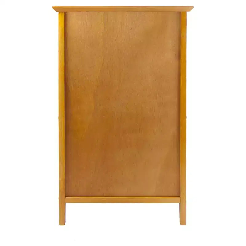 Meuble de classement 4 tiroirs studio brun miel - Winsome : Rangement vertical, bureau à domicile, compatible avec les bureaux en L