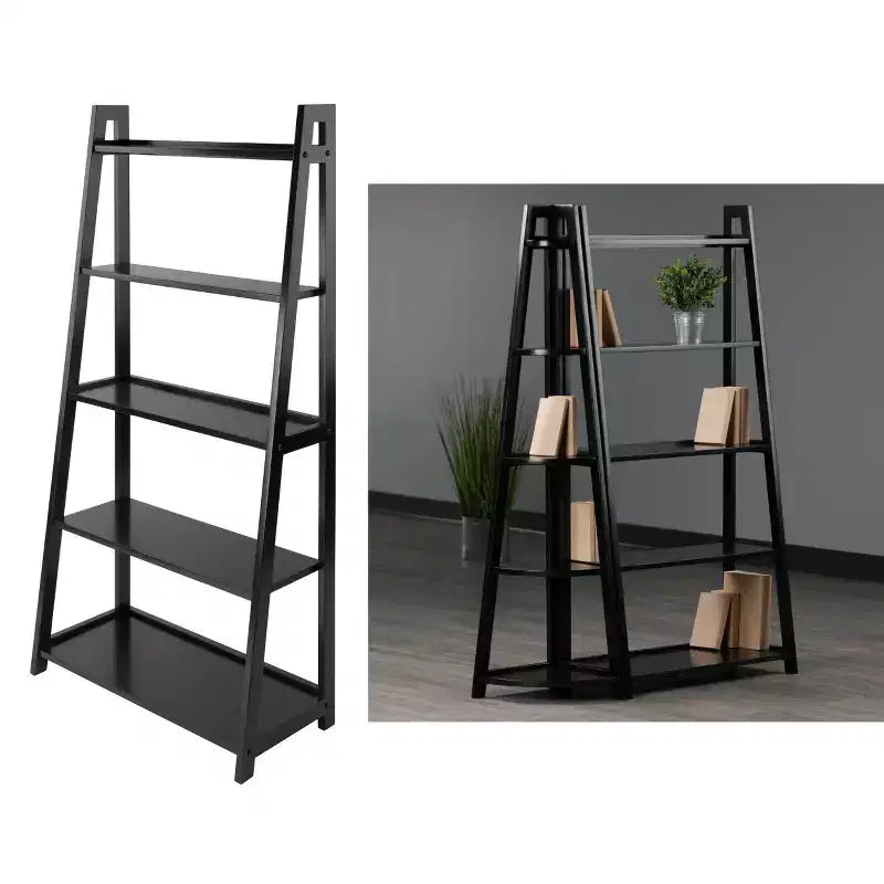 Étagère Adam A Frame 58 - Noir - Winsome