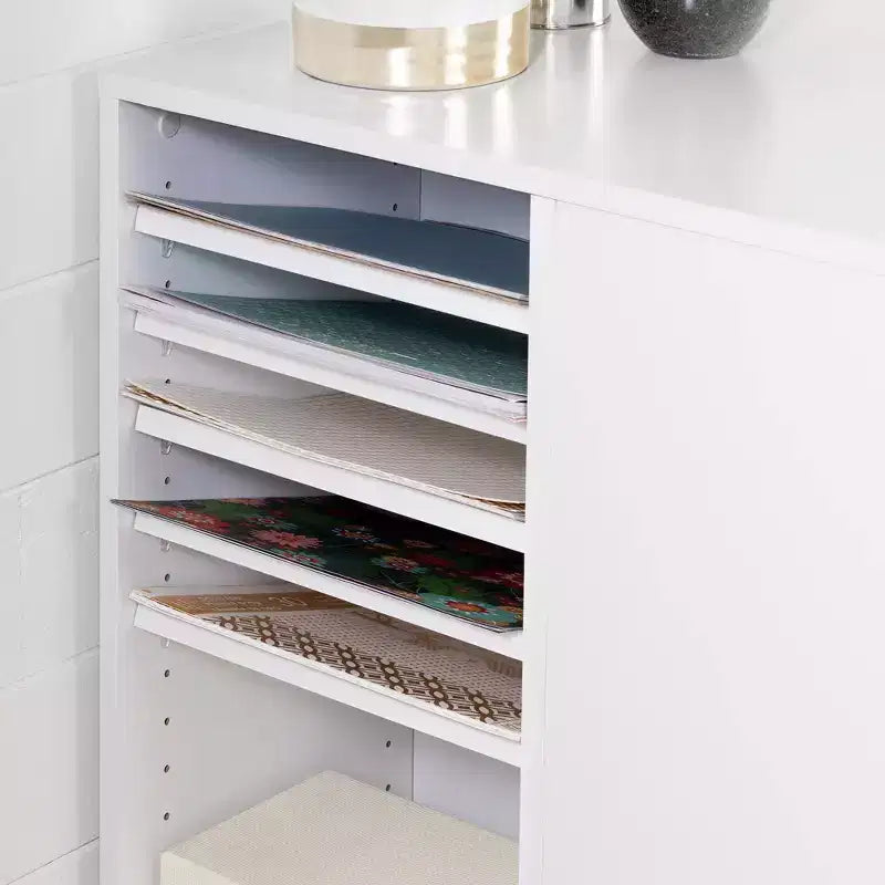Table d'artisanat Crea – Blanc pur – South Shore