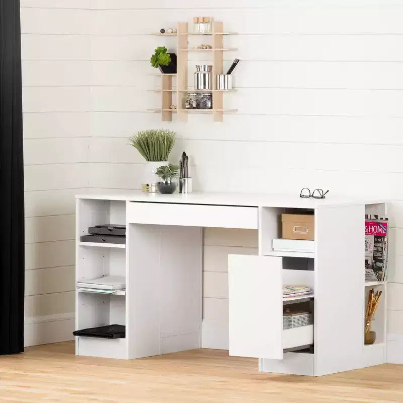 Table d'artisanat Crea – Blanc pur – South Shore