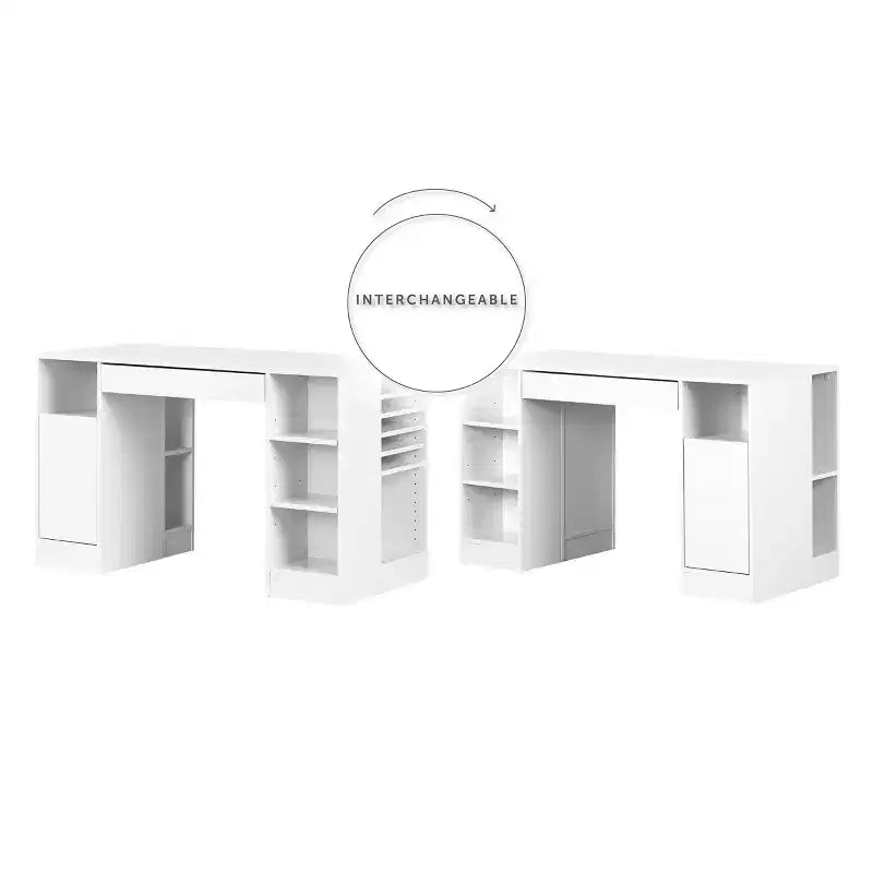 Table d'artisanat Crea – Blanc pur – South Shore