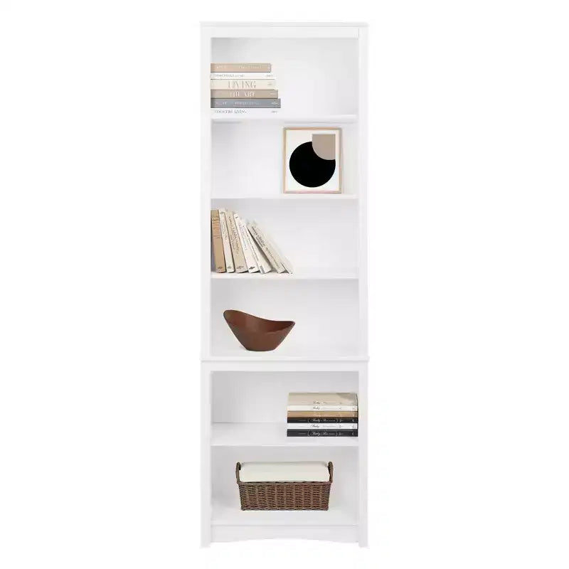 80" Tall Bookshelf White - Prepac