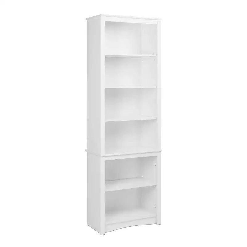 Bibliothèque de 80 po de hauteur blanche - Prepac