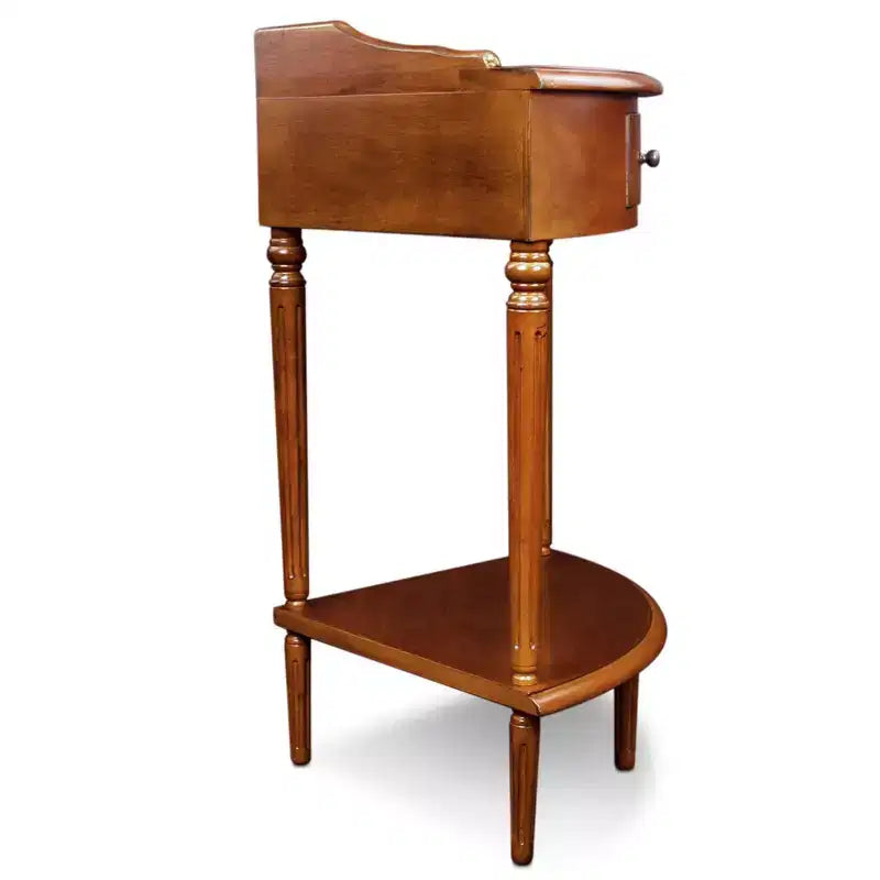 Petits coups de cœur - Étagère d'angle marron - Leick Home