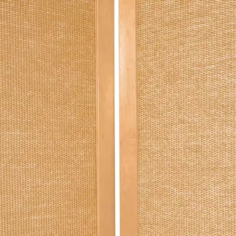 Paravent shoji en jute de 1,80 m – Naturel (6 panneaux)
