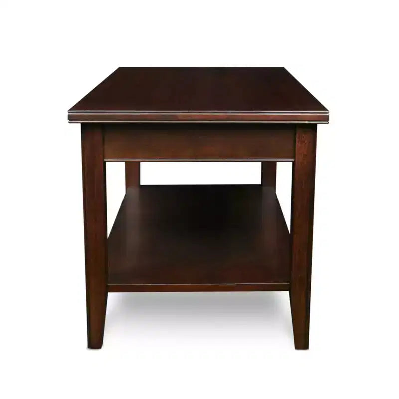 Table Basse Laurent Condo/Appartement Finition Cerisier Chocolat - Leick Home