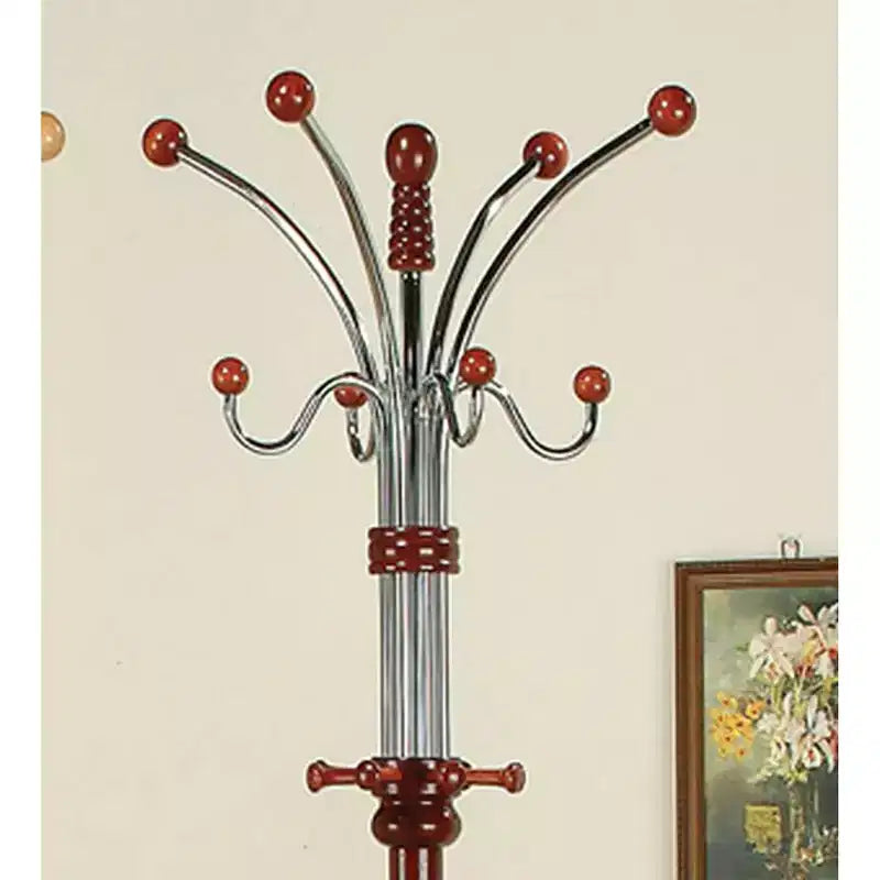 Porte-manteau cerisier 73 po - Ore International