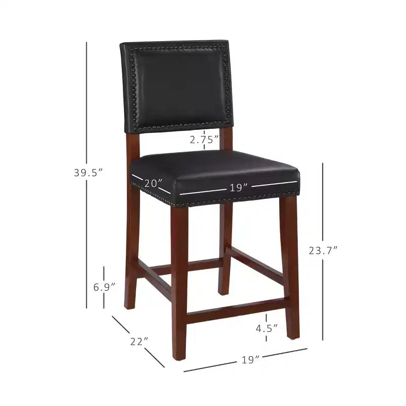 Tabouret de bar hauteur comptoir Brook de 24 po - Linon