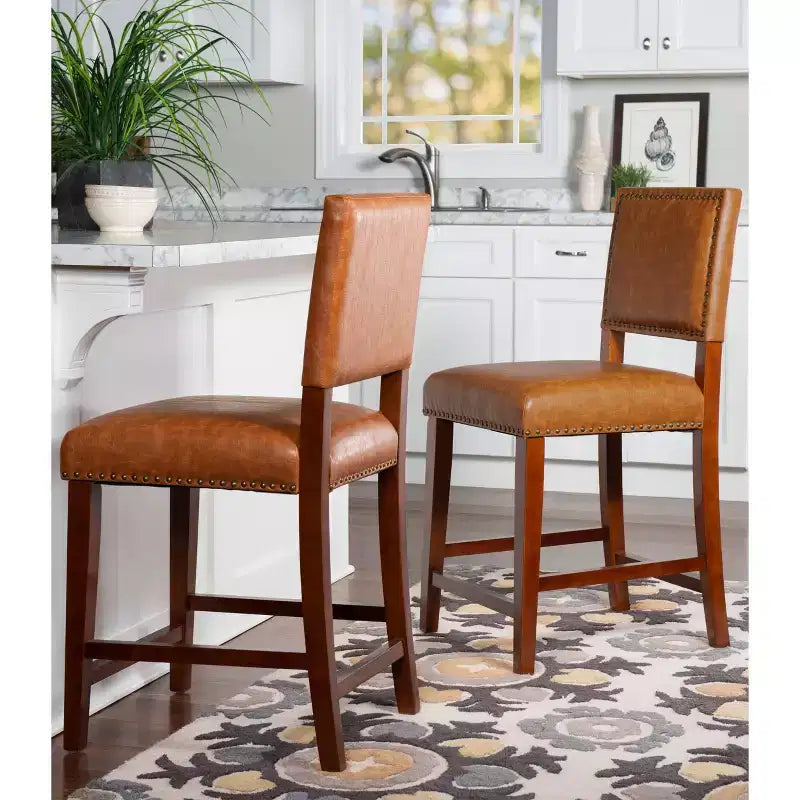 Tabouret de bar hauteur comptoir Brook de 24 po - Linon