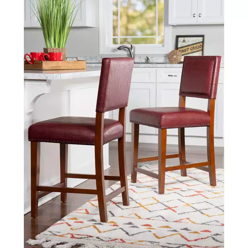 Tabouret de bar hauteur comptoir Brook de 24 po - Linon