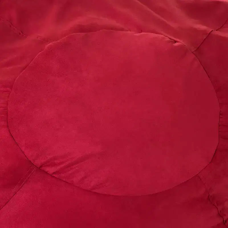 Pouf en faux suède Madison 5 pi - Christopher Knight Home