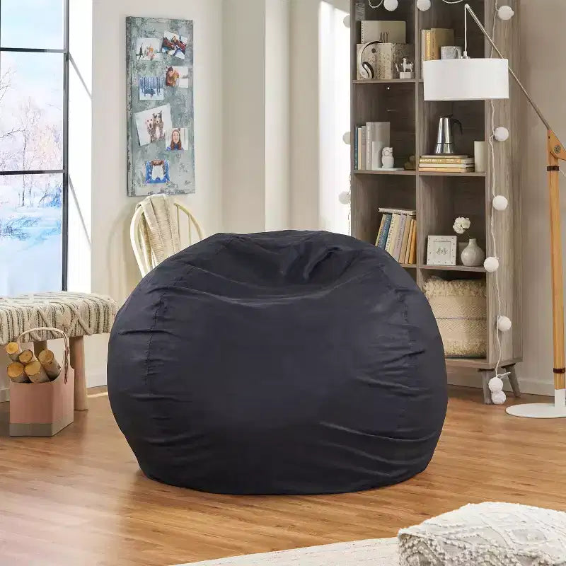 Pouf en faux suède Madison 5 pi - Christopher Knight Home