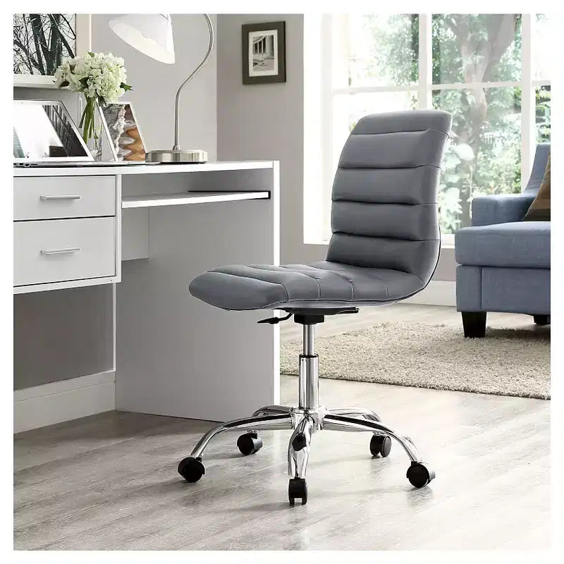 Chaise de bureau sans accoudoirs Ripple Midback - Modway