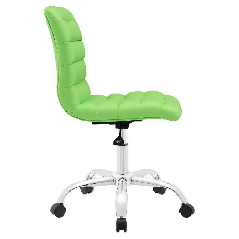 Chaise de bureau sans accoudoirs Ripple Midback - Modway