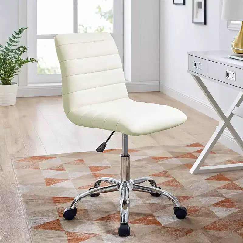 Chaise de bureau sans accoudoirs Ripple Midback - Modway