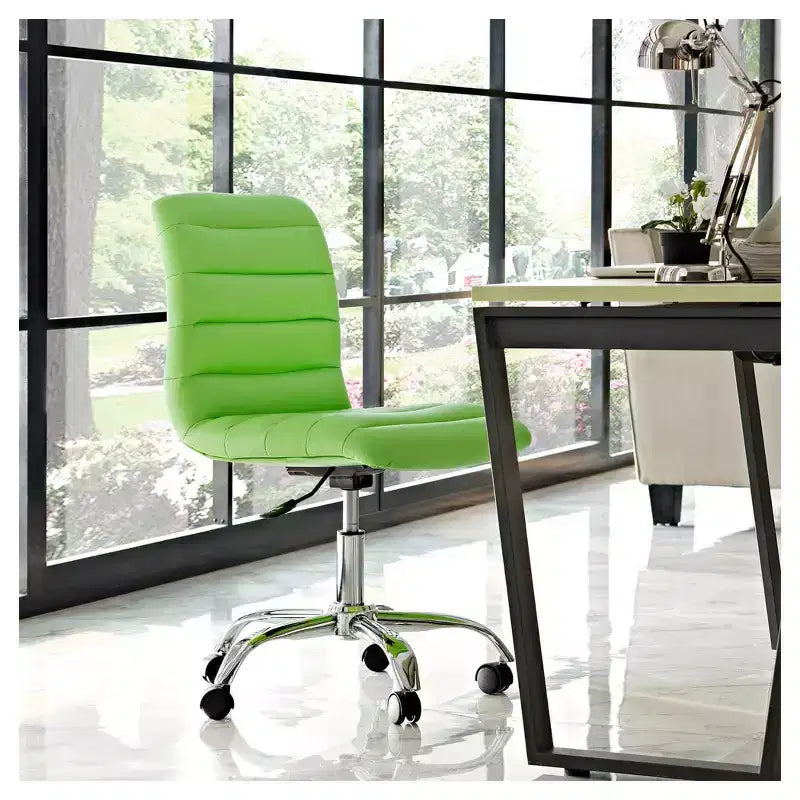 Chaise de bureau sans accoudoirs Ripple Midback - Modway