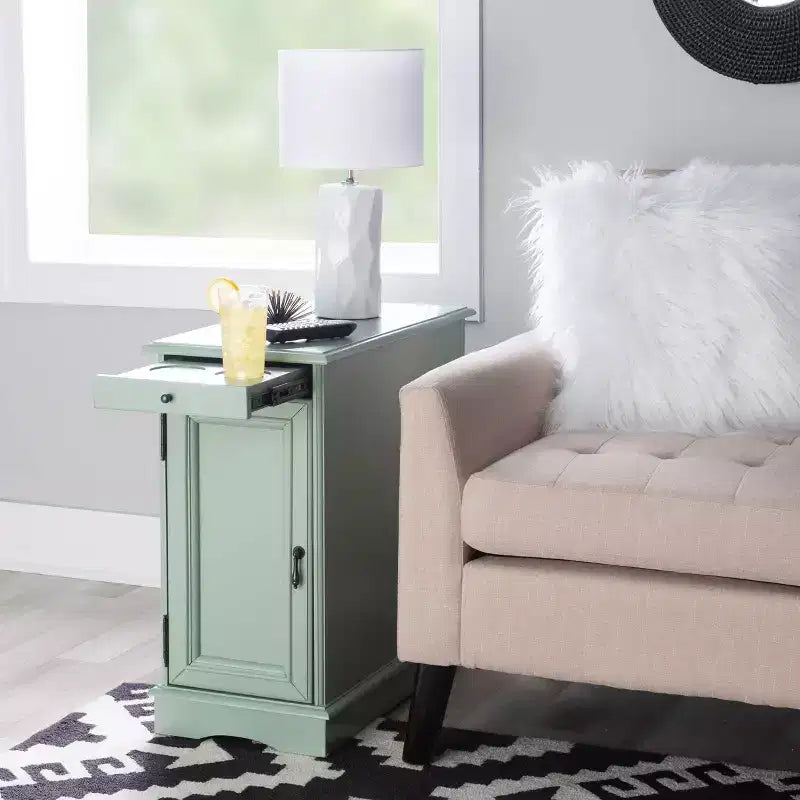 Table d'appoint Felix avec station de charge USB - Powell Company