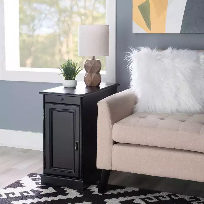 Table d'appoint Felix avec station de charge USB - Powell Company