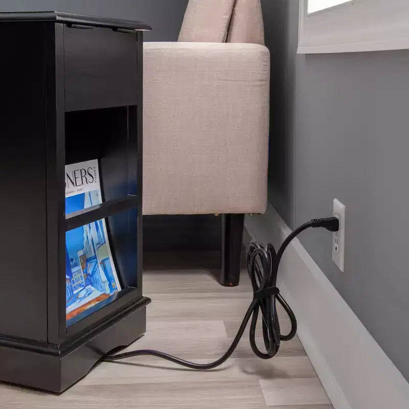 Table d'appoint Felix avec station de charge USB - Powell Company