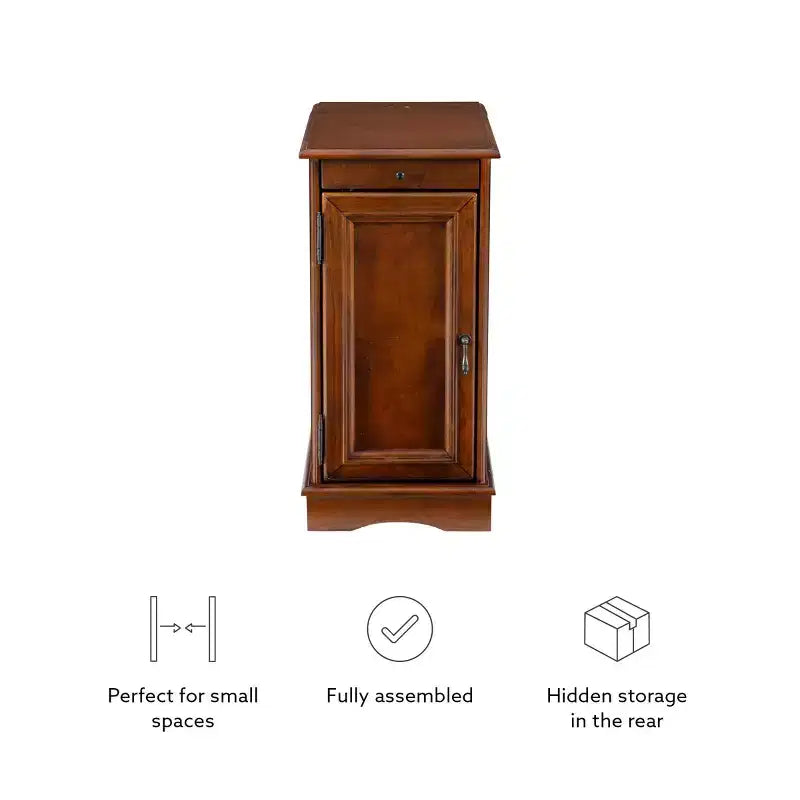 Table d'appoint Felix avec station de charge USB - Powell Company