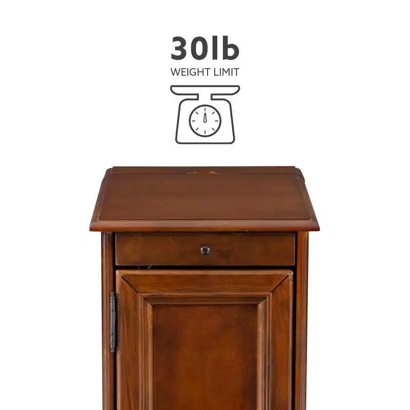 Table d'appoint Felix avec station de charge USB - Powell Company