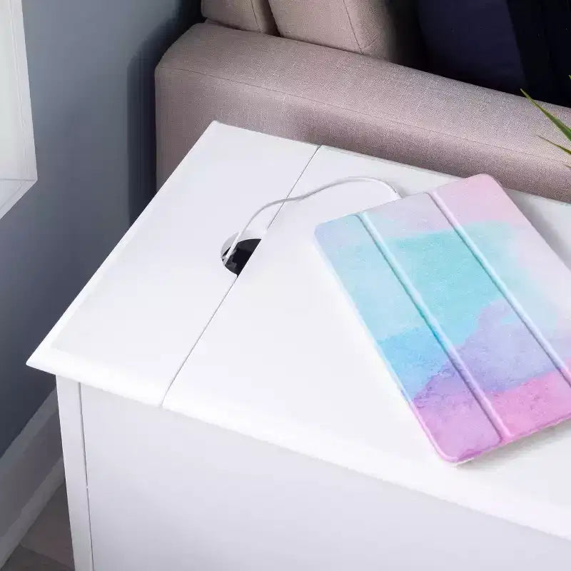 Table d'appoint Felix avec station de charge USB - Powell Company