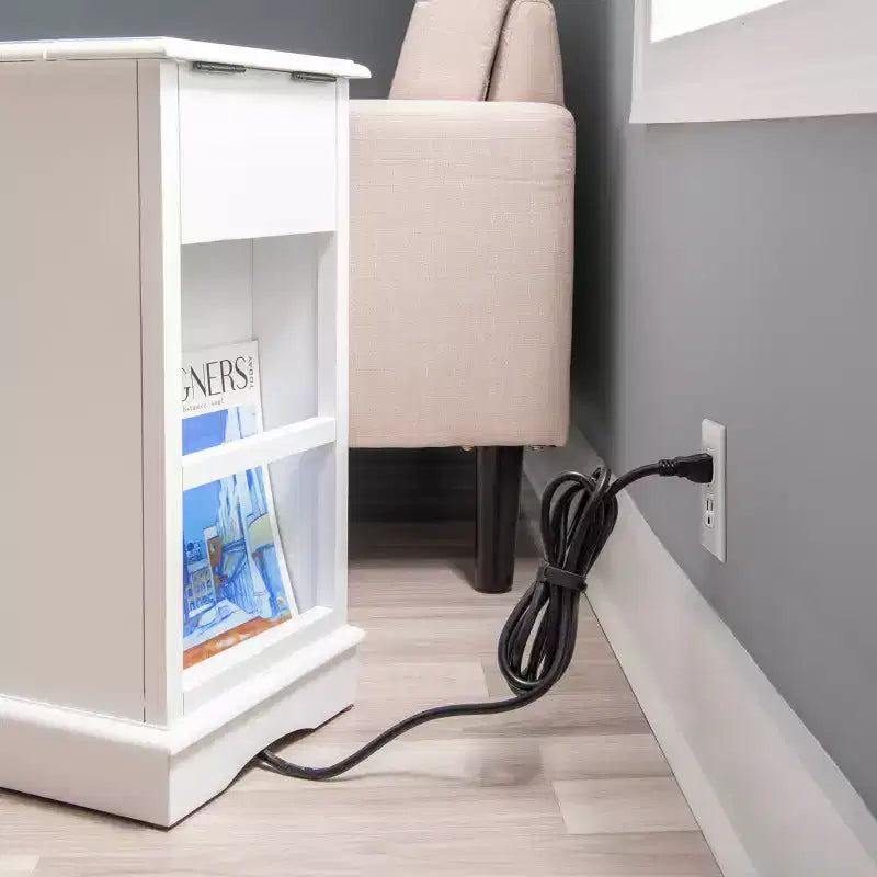 Table d'appoint Felix avec station de charge USB - Powell Company