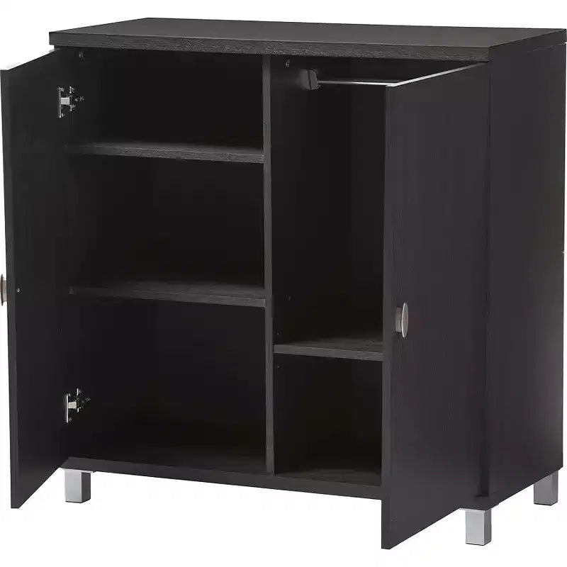 Cabinet de buffet de rangement d'entrée en bois moderne et contemporain Marcy - Baxton Studio